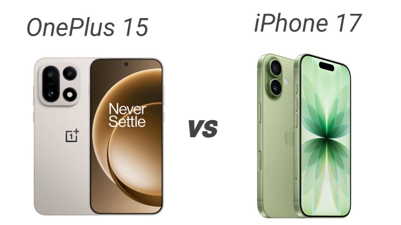 OnePlus 15 vs iPhone 17 Comparison: Which are batter?